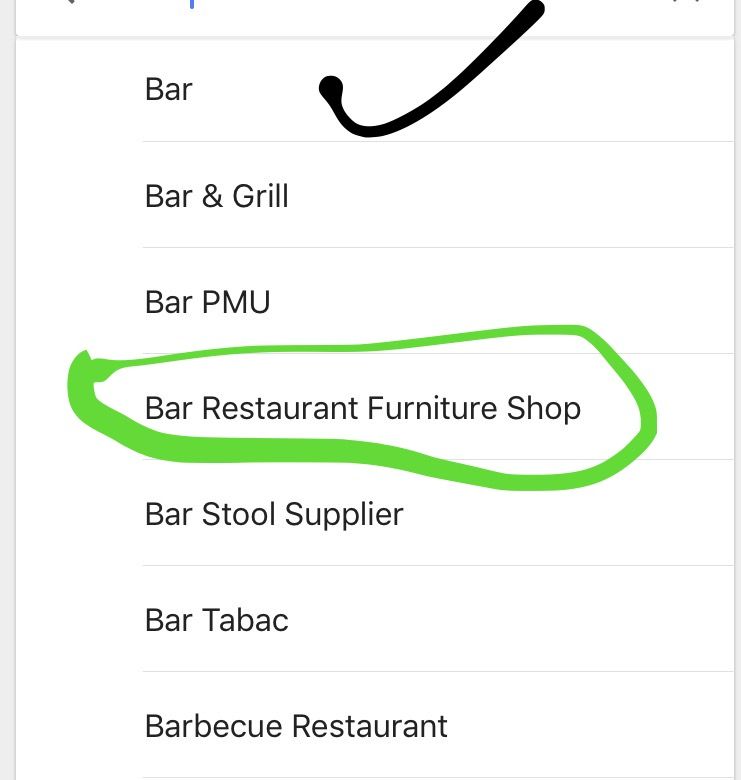No bar & restaurant