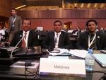 I represented Maldives at Universal Postal Union Congress as the Head of the Delegation in Doha Qatar in 2012