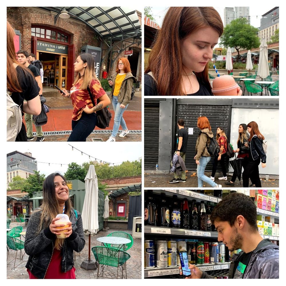 Caption: photo collage of some moments of the meet up (photos by @Daiulich)