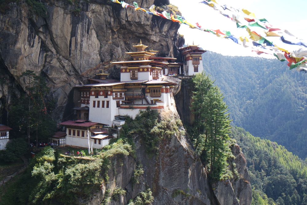 The famous Taktsang / Tiger's Nest in Bhutan