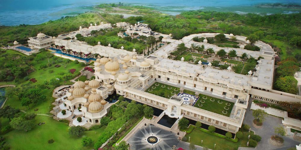 The Oberoi Udaivilas in Udaipur, Rajasthan