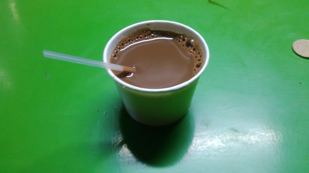 chocolate tea