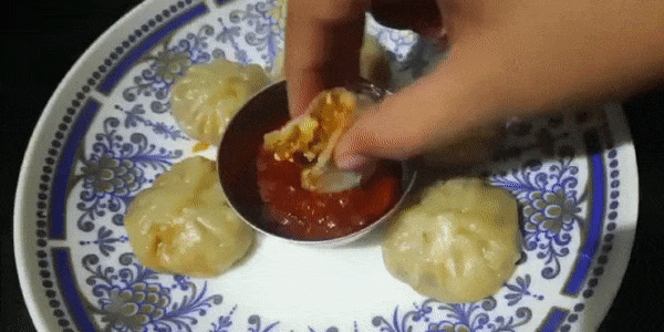 Image result for momos eating gifs
