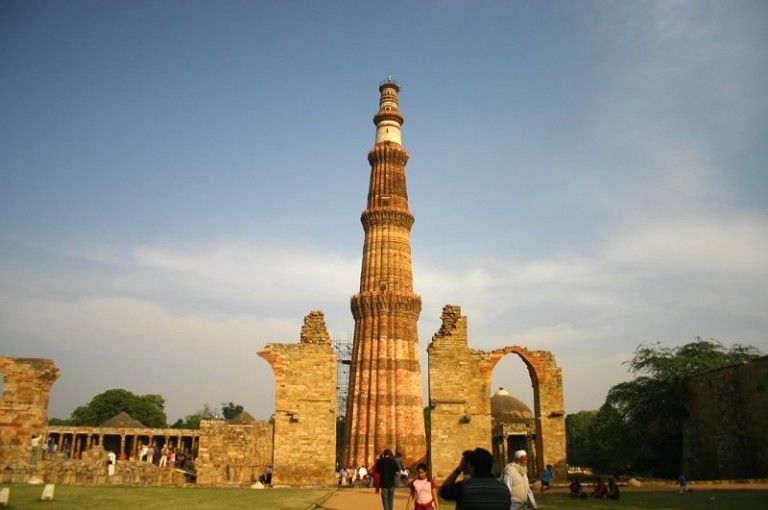 Qutub Minar, Delhi, India.