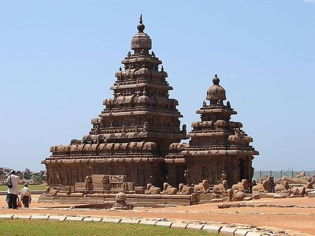 Mahabalipuram Monuments, India.