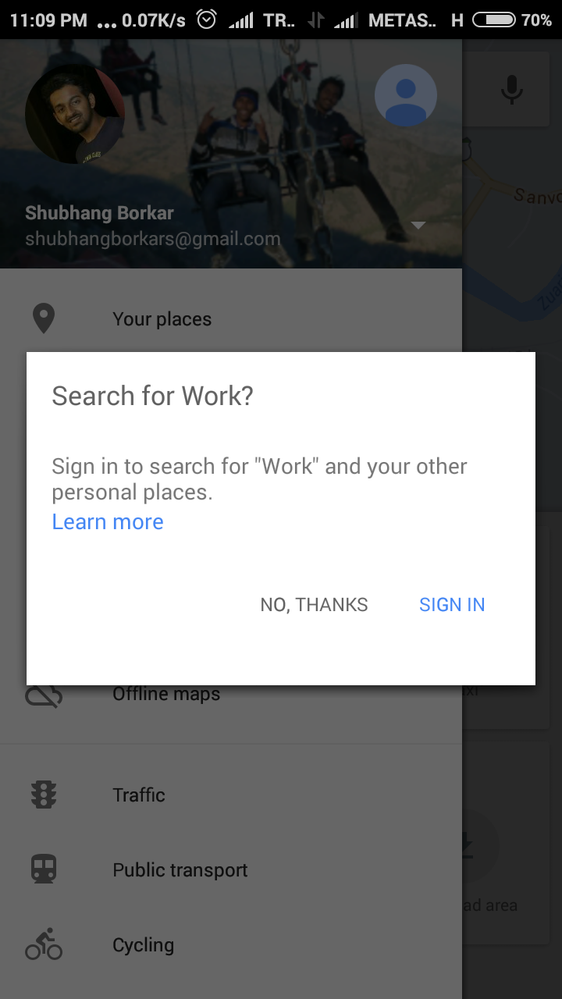 when i search "work"
