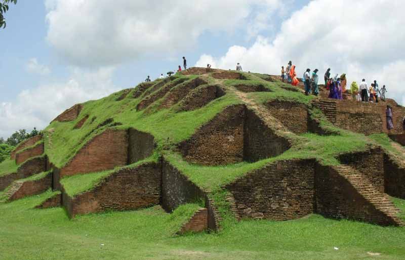 Mahasthangarh in Bogra,   It is the most ancient urban archaeological structure of Bangladesh, at the bank of river Karatoya. There is evidence that says this place existed during the third century during the reign of Pundravardhana.