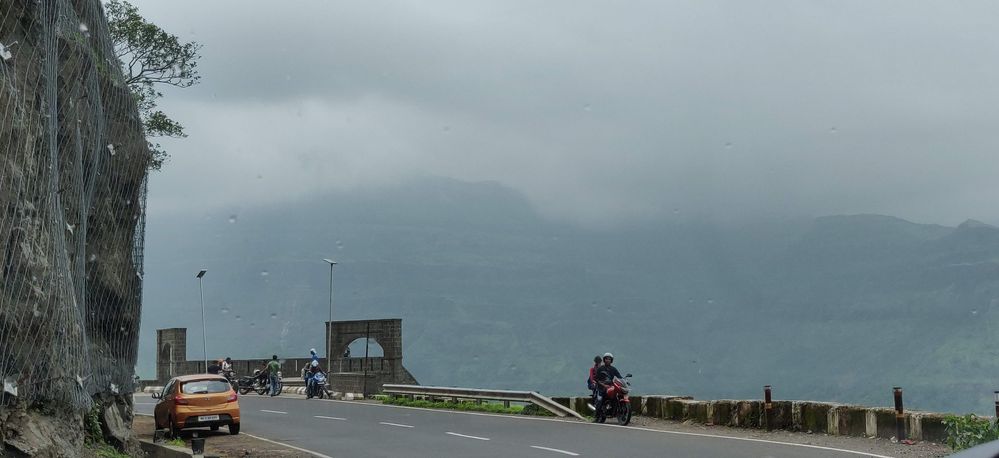 Caption: One of the main attractions of Malshej ghat