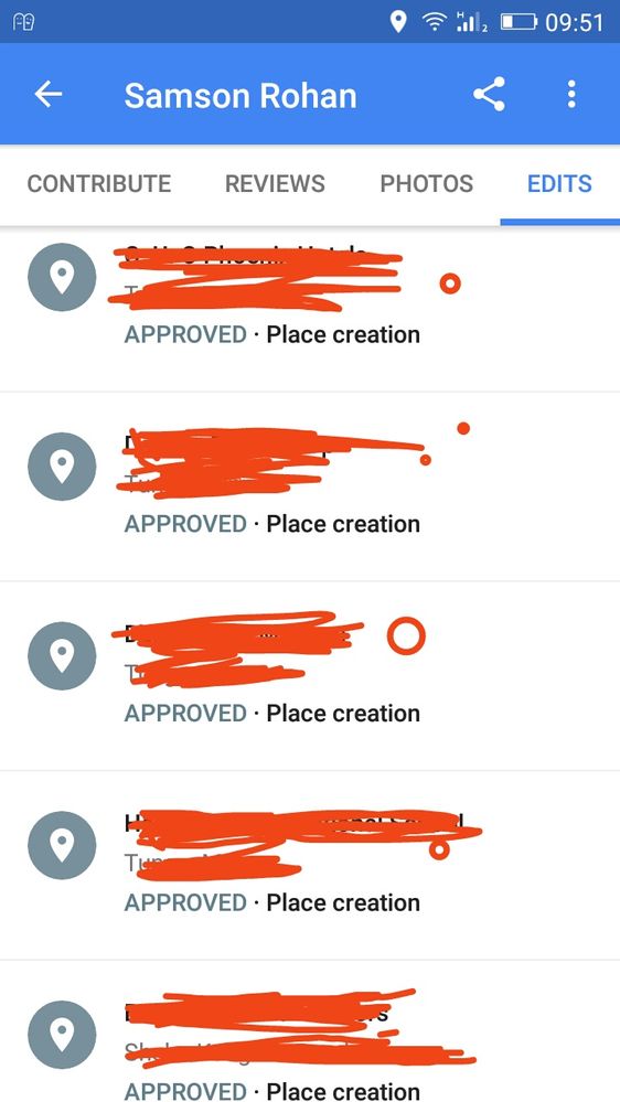 Approved Places