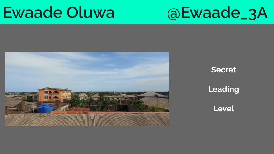 Ewaade Oluwa