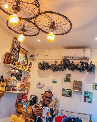 Kofi at Go City Cafe and Cycle Share
