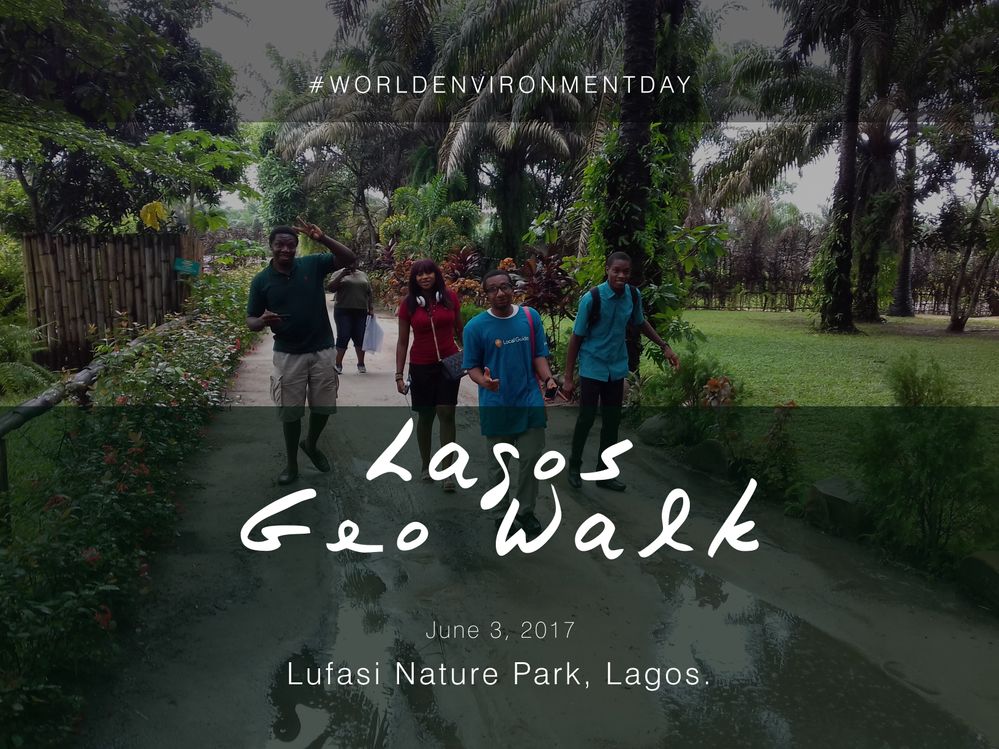 2017 Word Environment Day at Lufasi Nature Park - Lagos.