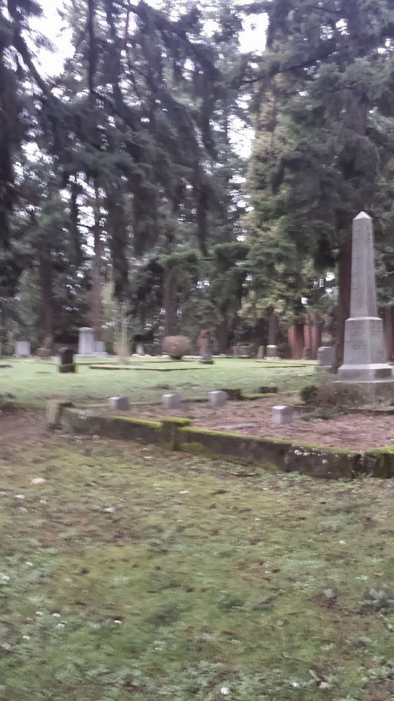 Pioneer Cemetery in Eugene Oregon